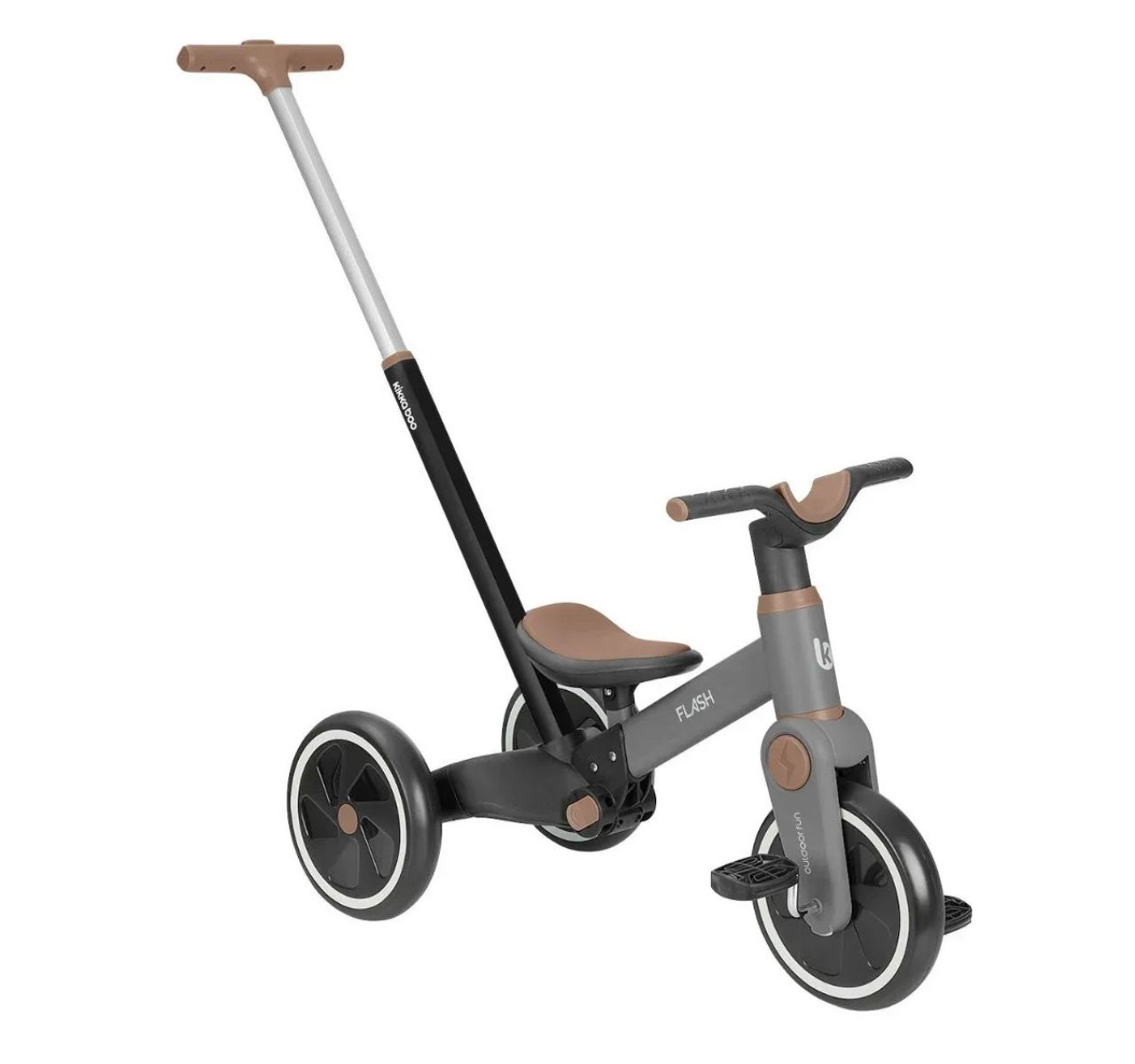 Kikka Boo Flash tricikl za decu 5u1 Grey-Happy kids