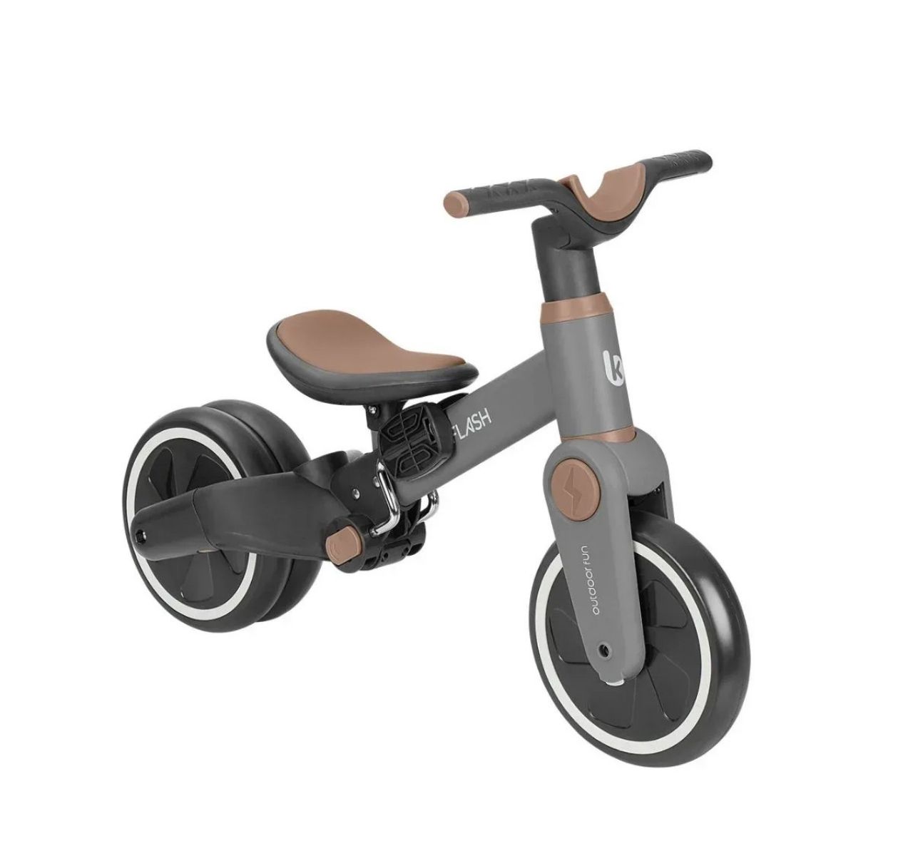 Kikka Boo Flash tricikl za decu 5u1 Grey-balans
