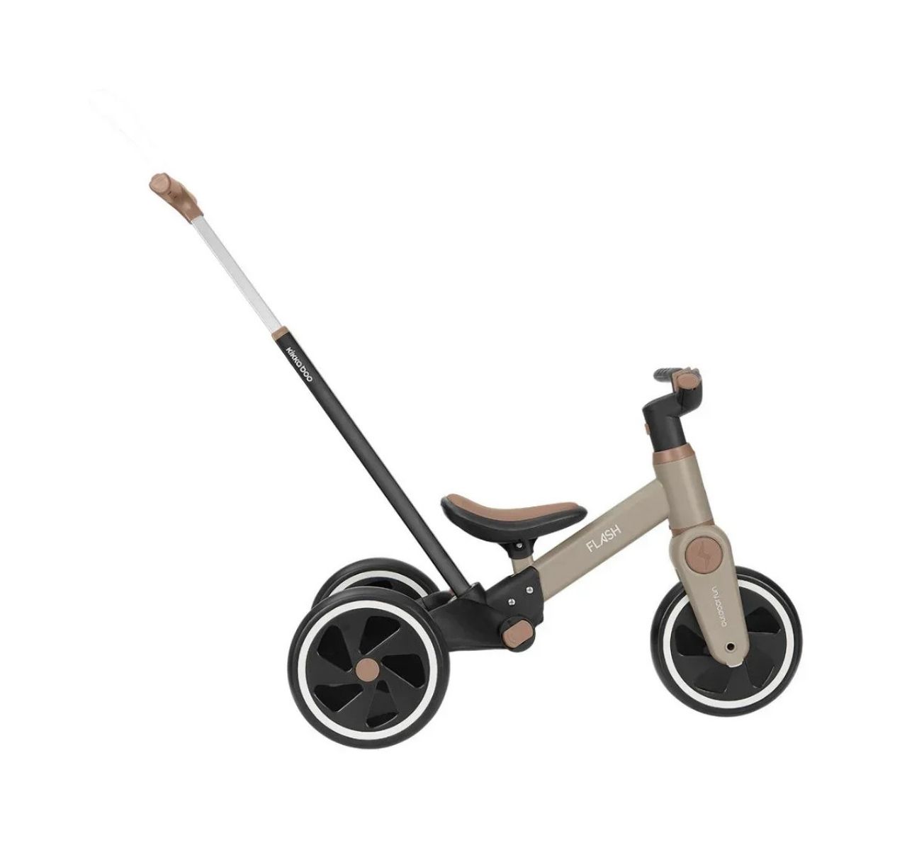 Kikka Boo Flash tricikl za decu 5u1 Beige-podesiva rucka po visini