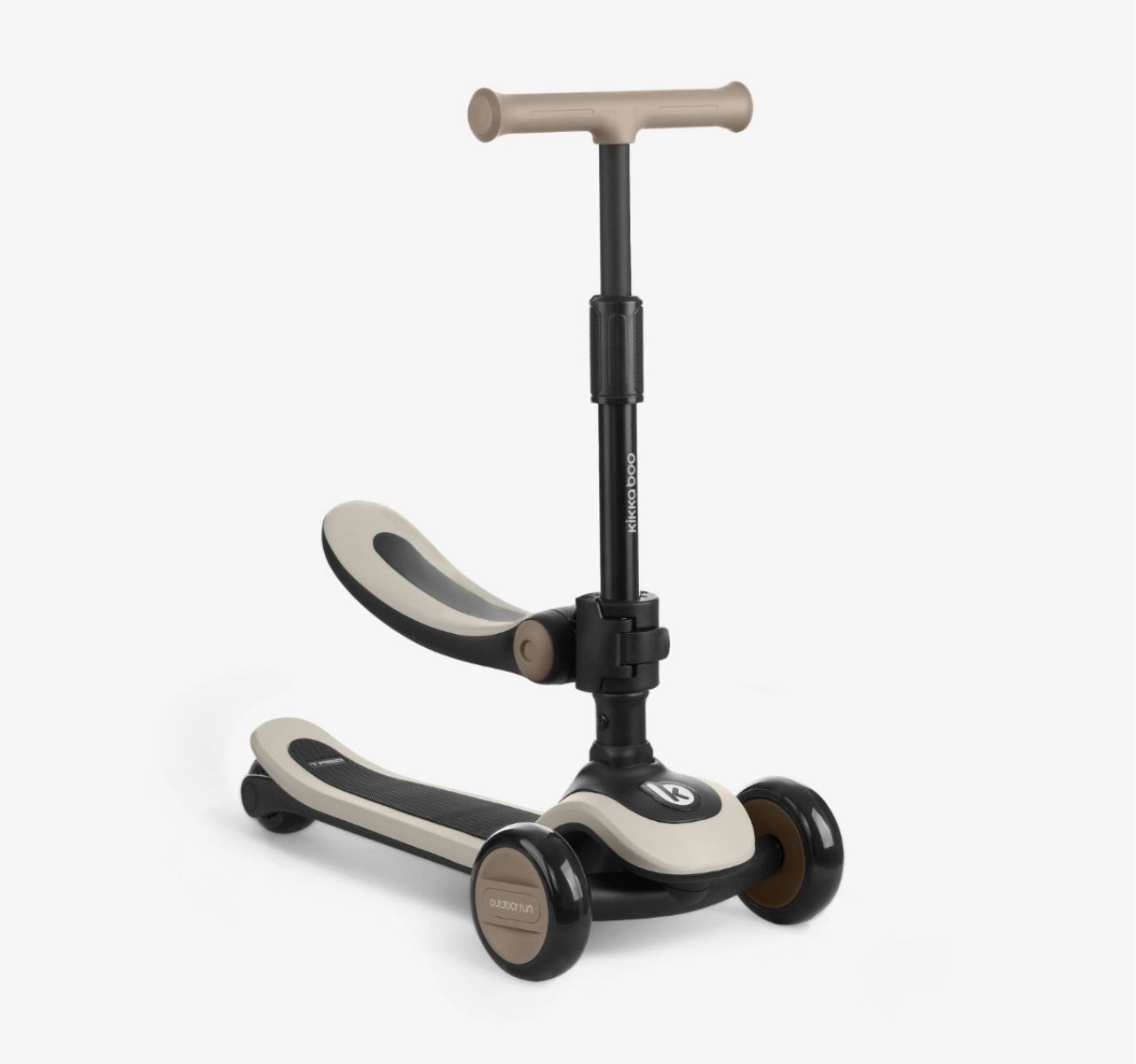 Kikka Boo Treo trotinet za decu 2u1 Beige-Happy kids
