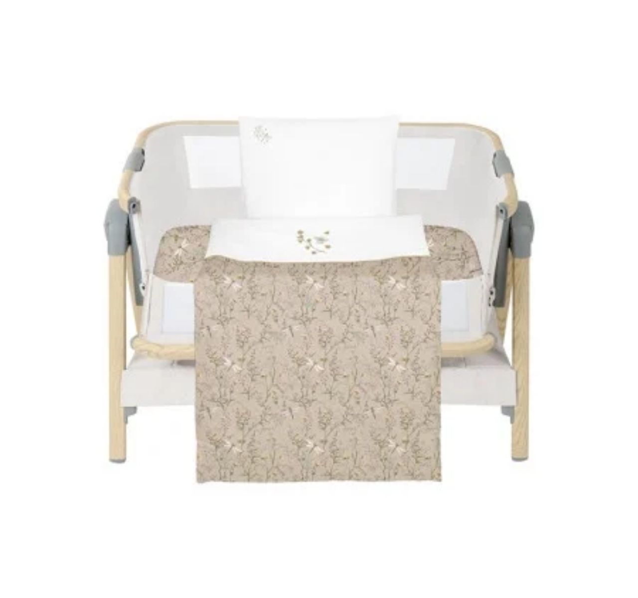 Kikka Boo posteljina za kolevku (set 5 delova) Secret garden Beige