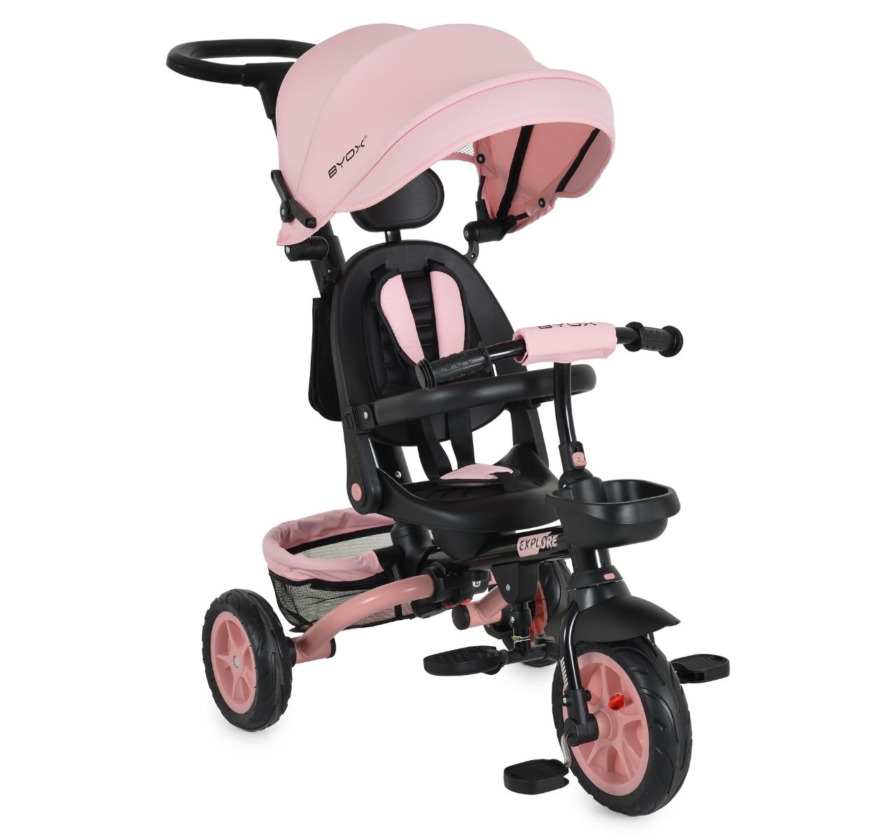Byox Explore sklopivi tricikl za decu Pink