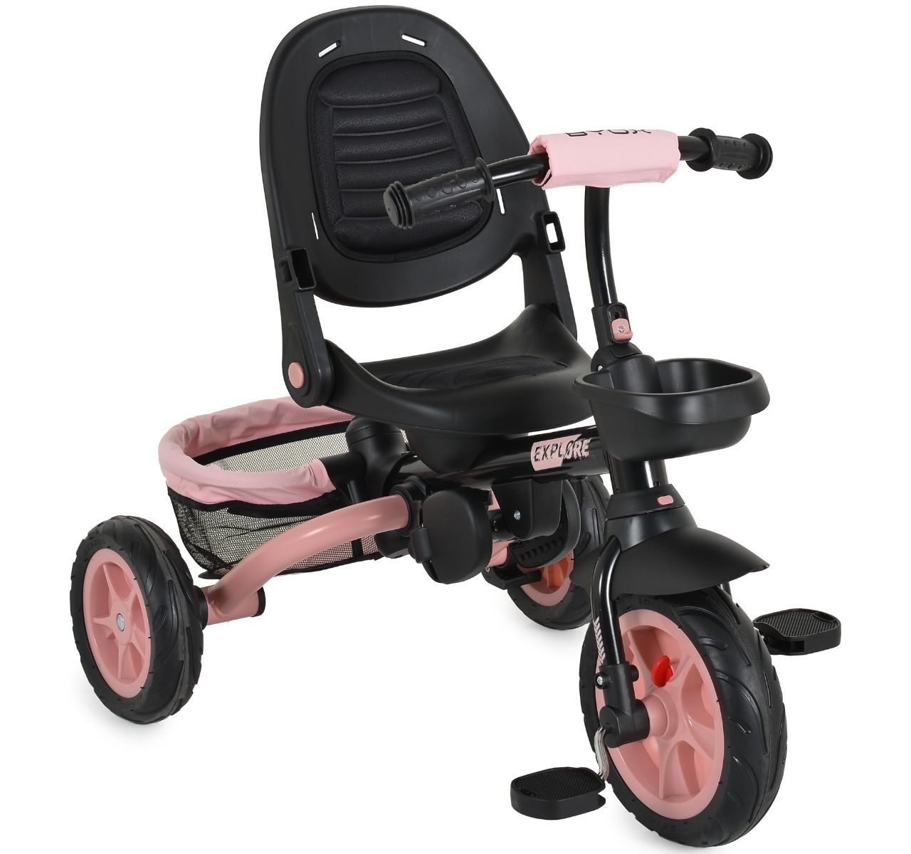Byox Explore sklopivi tricikl za decu Pink bez tende i rucke-sklopiv