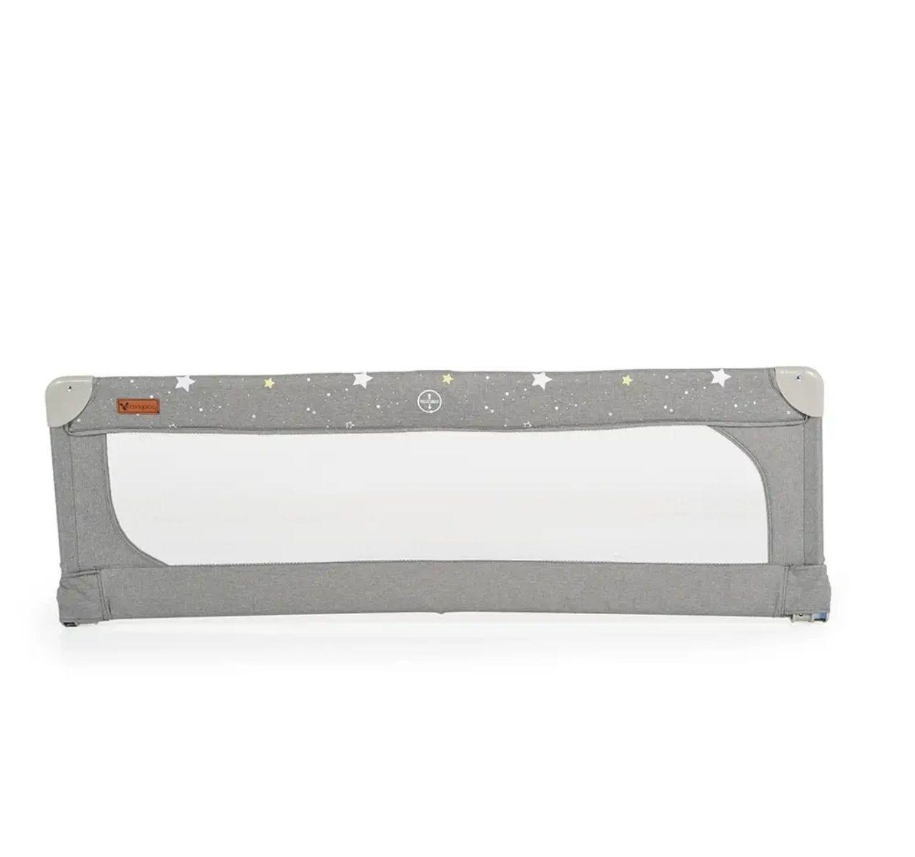Cangaroo Zaštitna ogradica za krevet 130cm-Grey-Happy kids