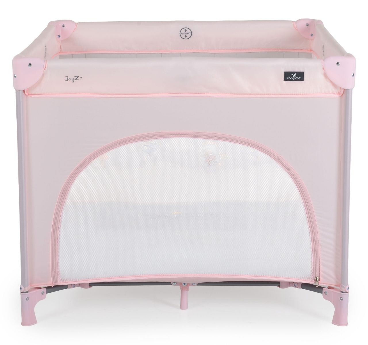 Cangaroo Joyzi ogradica za igru za bebe Pink-mrezica  na stranicu