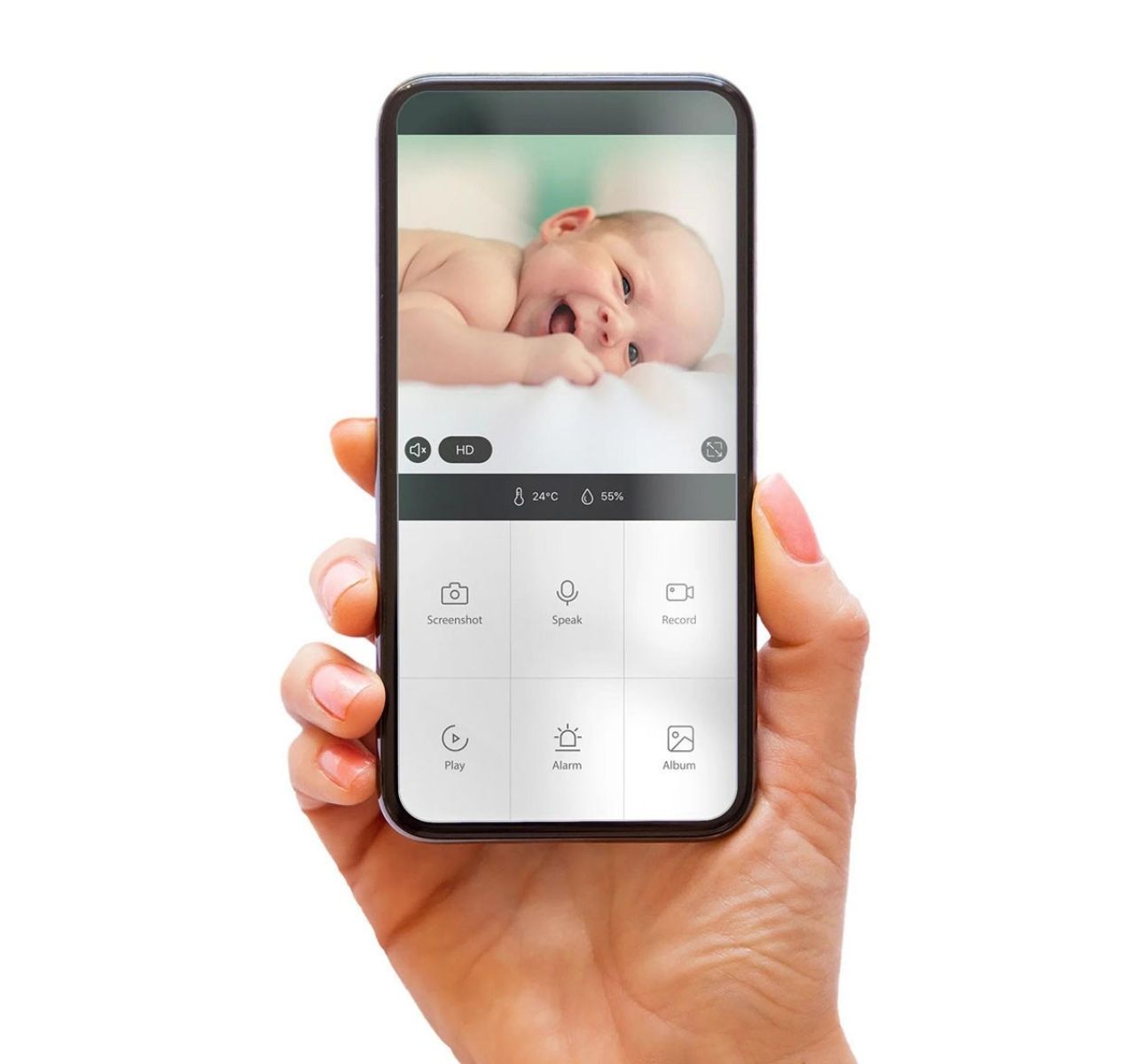 Alecto bebi kamera Wi-Fi sa video nadzorom-Happy kids