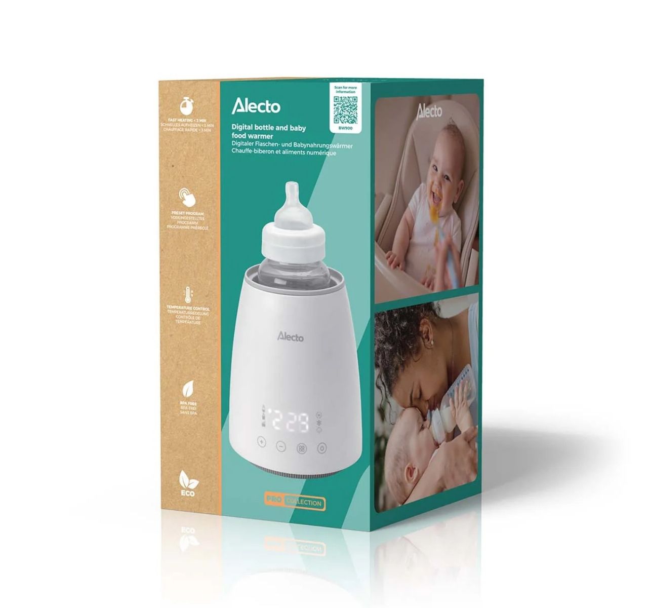 Alecto grejač-sterilizator za flašice BW900 originalno pakovanje