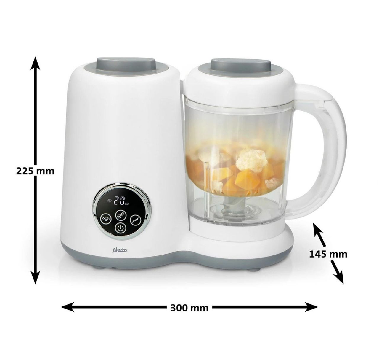 Alecto blender 5u1 BFP-66 dimenzije