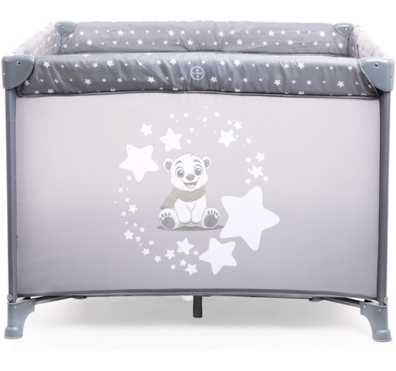 BBO Time 2 Play Ogradica za bebe Grey-mrezica za prozracnost