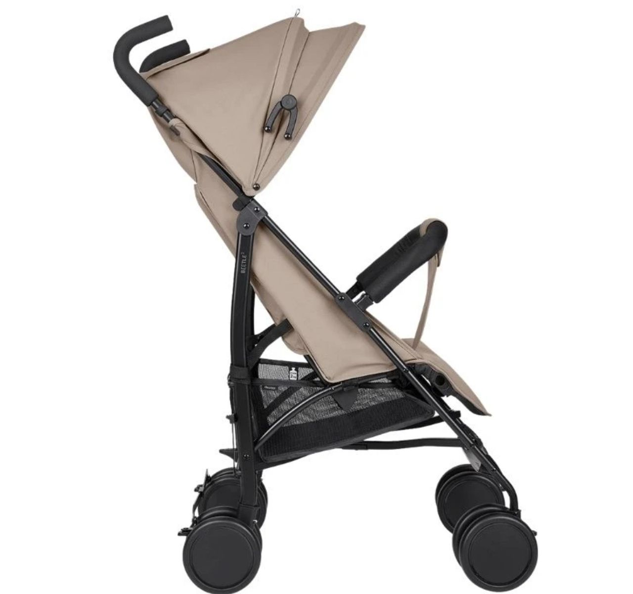 Kikka Boo Beetle 2 Premium kišobran kolica za bebe Beige-polozaj tende
