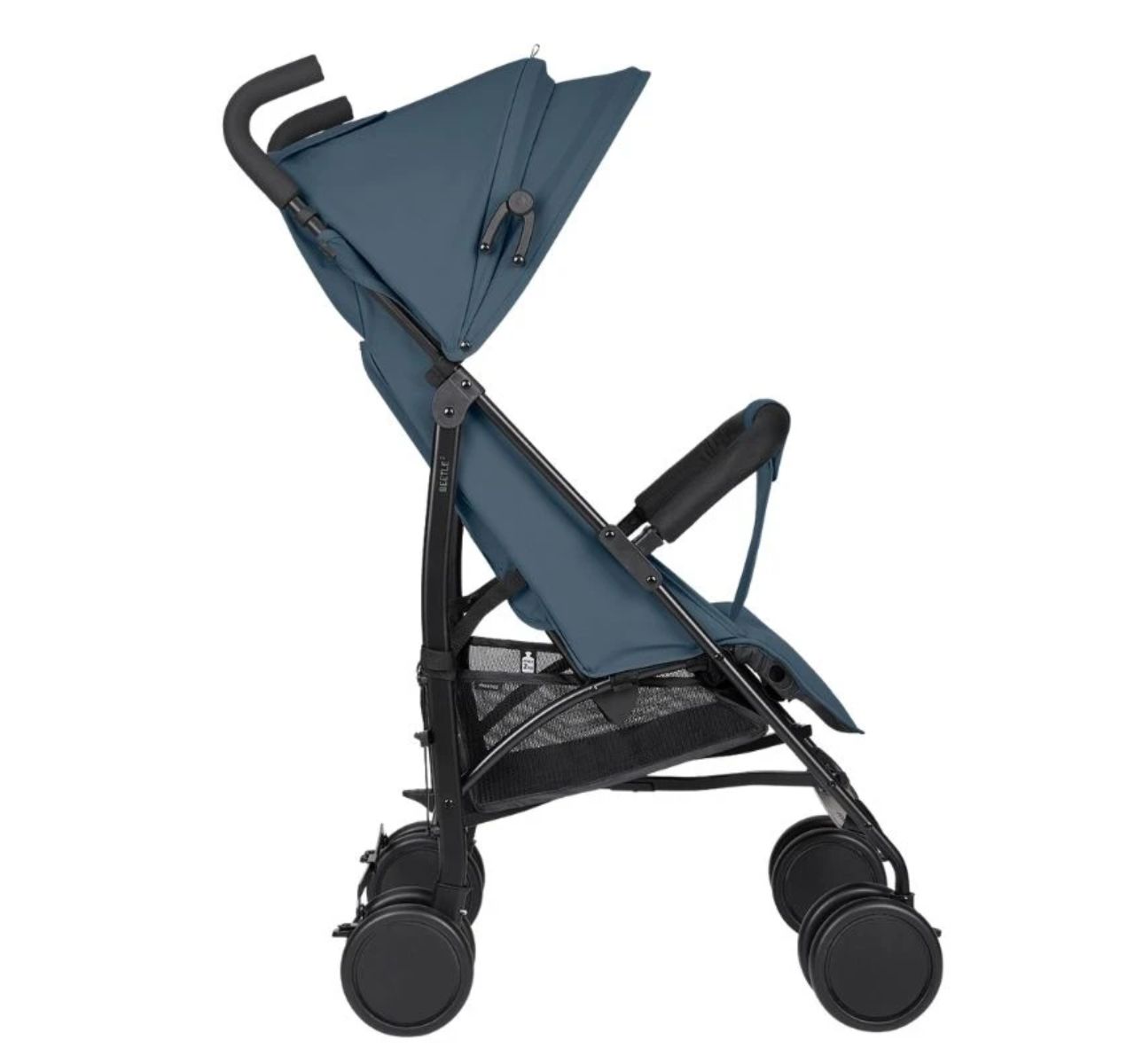 Kikka Boo Beetle 2 Premium kišobran kolica za bebe Blue-skupljena tenda