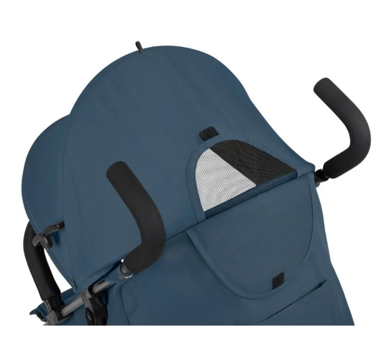 Kikka Boo Beetle 2 Premium kišobran kolica za bebe Blue-otvor na tendi
