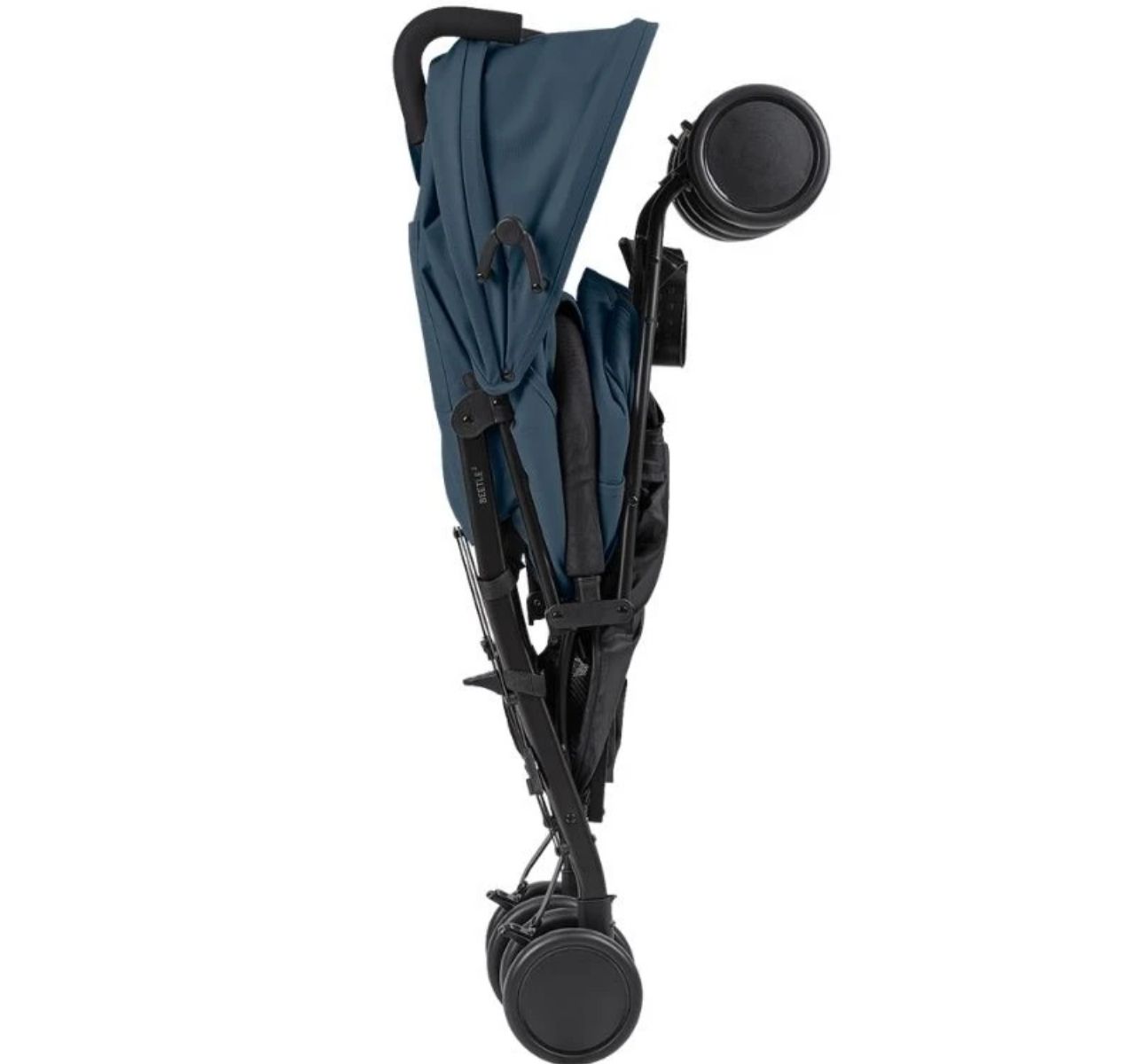 Kikka Boo Beetle 2 Premium kišobran kolica za bebe Blue-sklopljena
