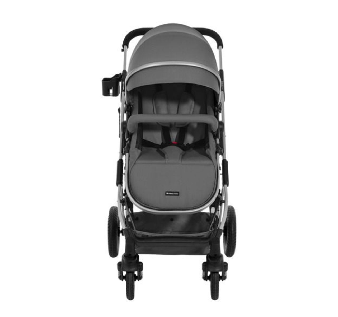 Kikka Boo Scarlet 2u1 kolica za bebe Dark grey-pogled od napred
