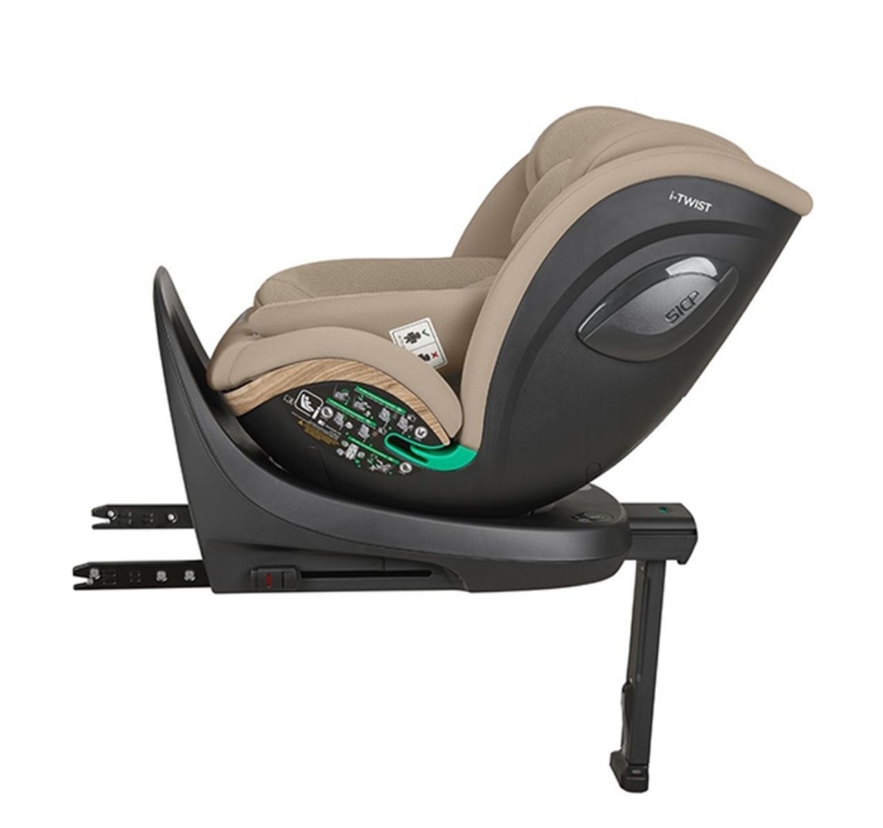 Kikka Boo i-Twist Premium Isofix i-Size auto sedište 40-150cm Sand