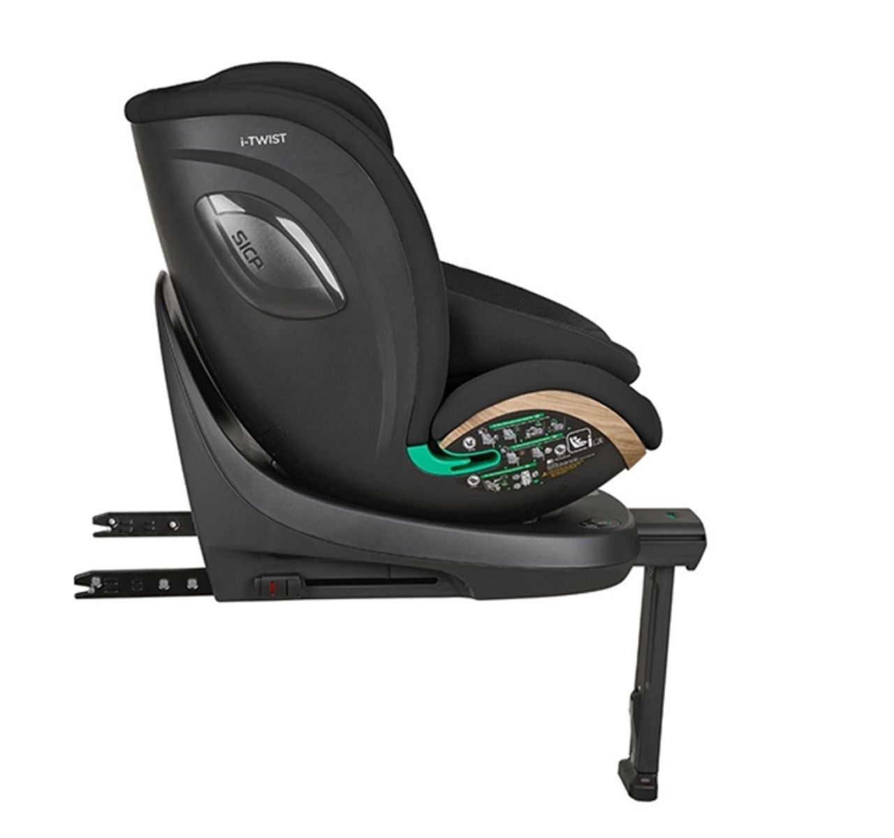   Kikka Boo i-Twist Premium Isofix i-Size auto sedište 40-150cm Black