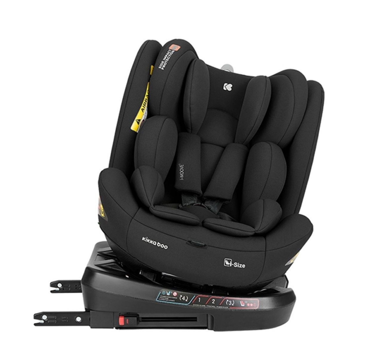   Kikka Boo i-Moove 2 Isofix i-Size auto sedište 40-150cm Black sa rotacijom
