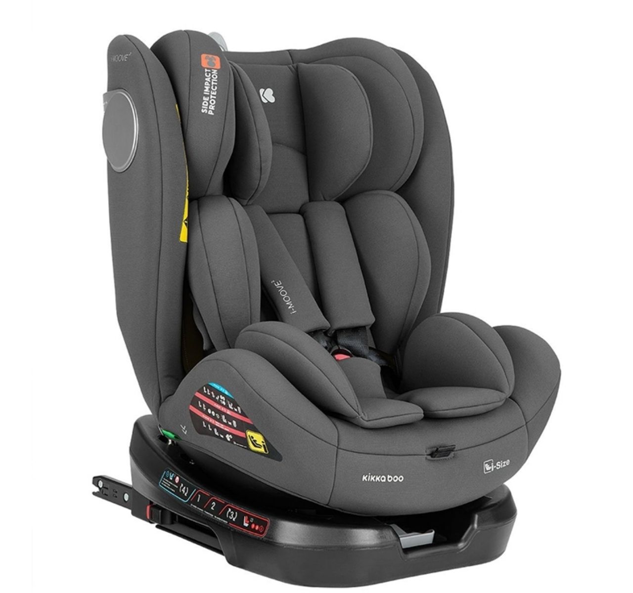   Kikka Boo i-Moove 2 Isofix i-Size auto sedište 40-150cm Dark grey