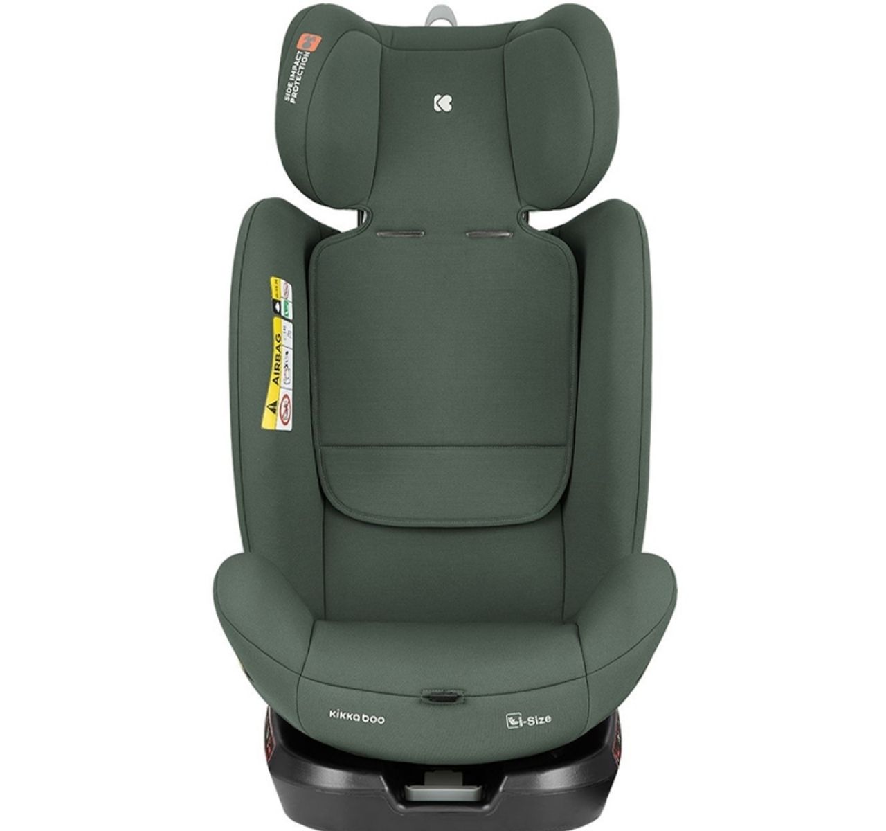   Kikka Boo i-Moove 2 Isofix i-Size auto sedište 40-150cm Army green.izvlacenje naslona za glavu