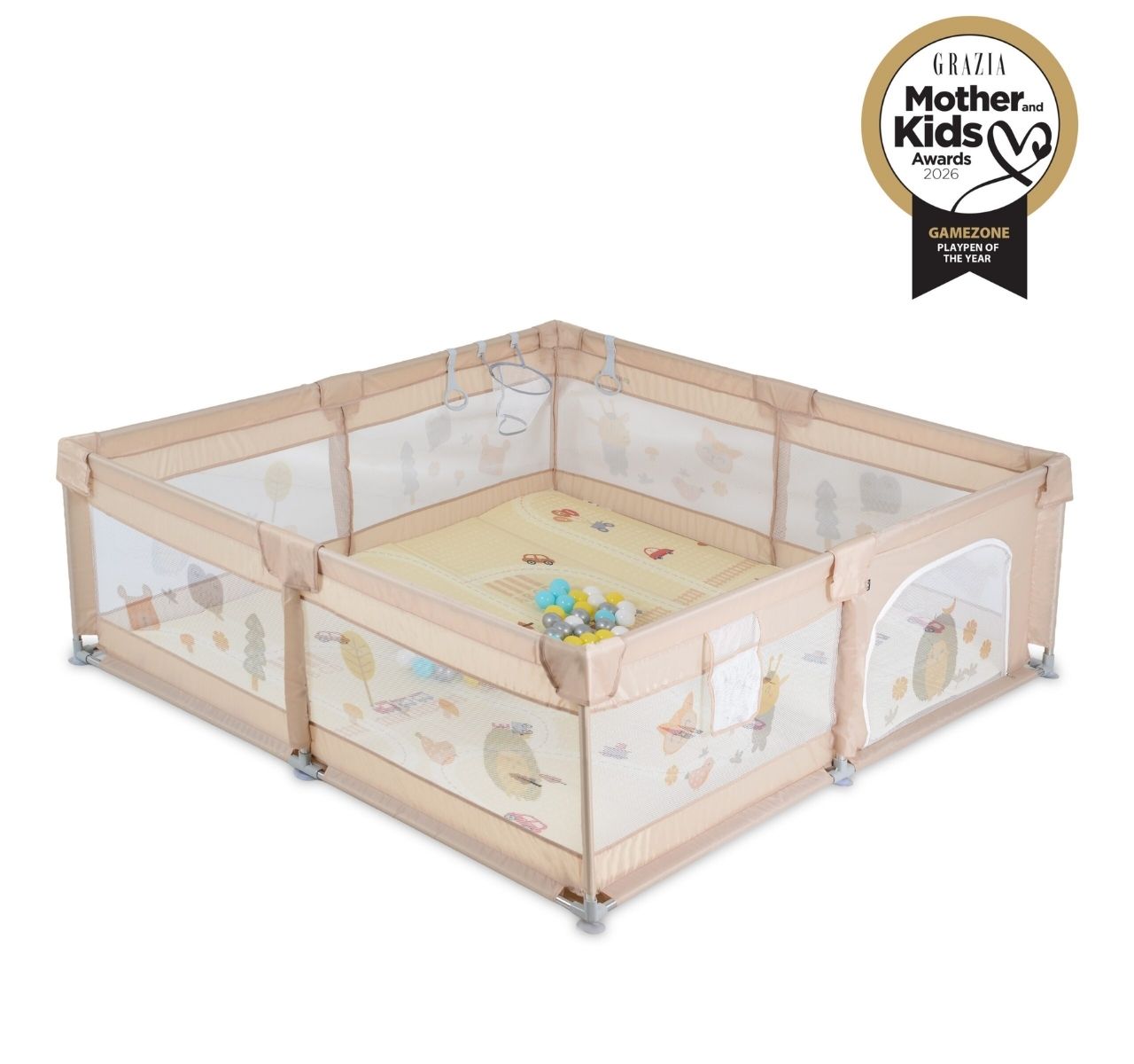   Moni GameZone ogradica za igru 150x200cm Beige