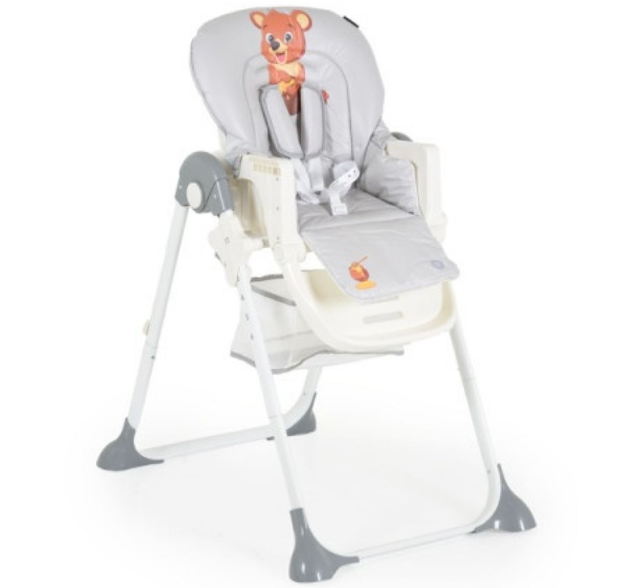 Cangaroo Hunny hranilica za bebe Grey -Happy kids