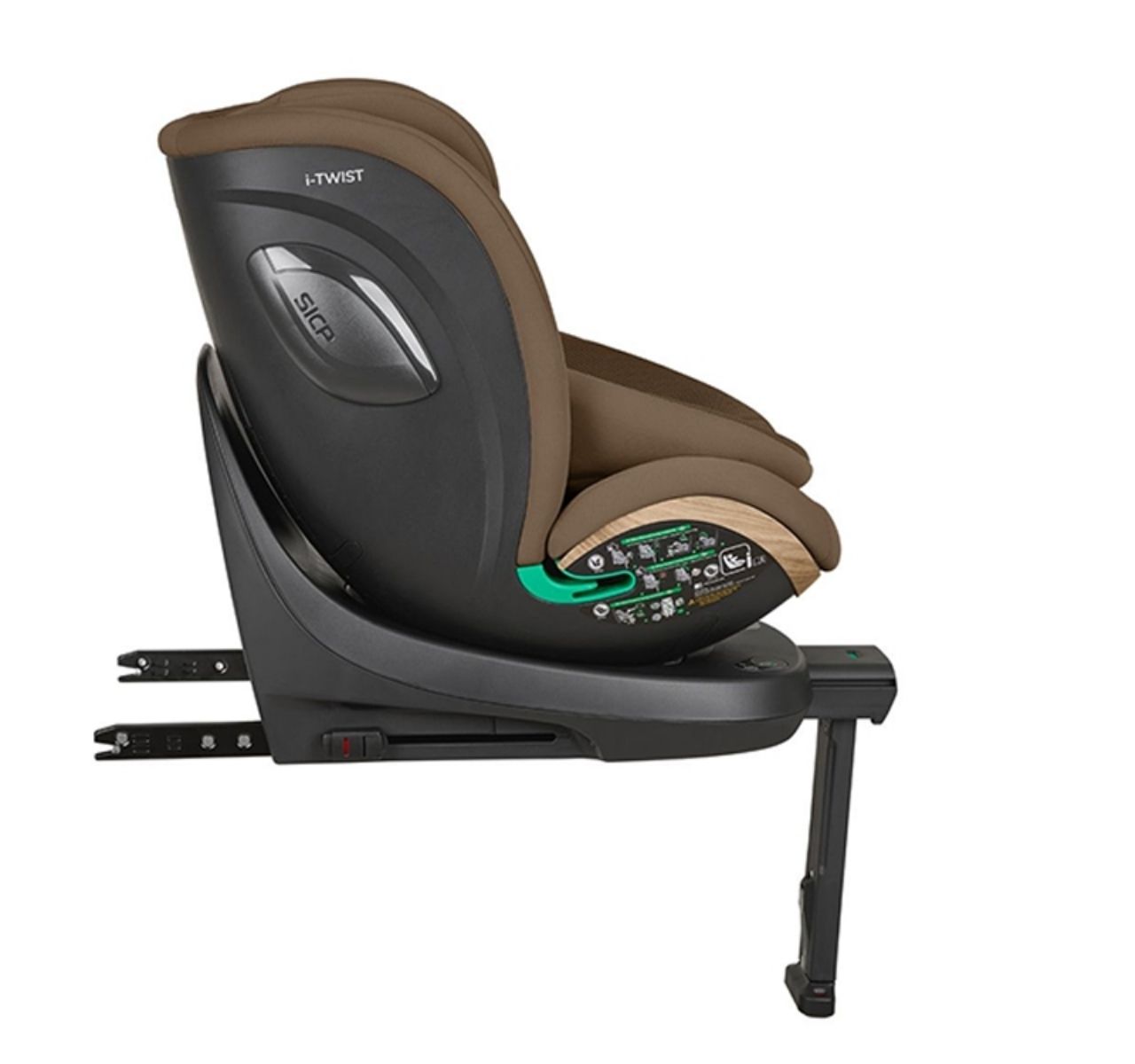 Kikka Boo i-Twist Premium Isofix i-Size auto sedište 40-150cm Coffee