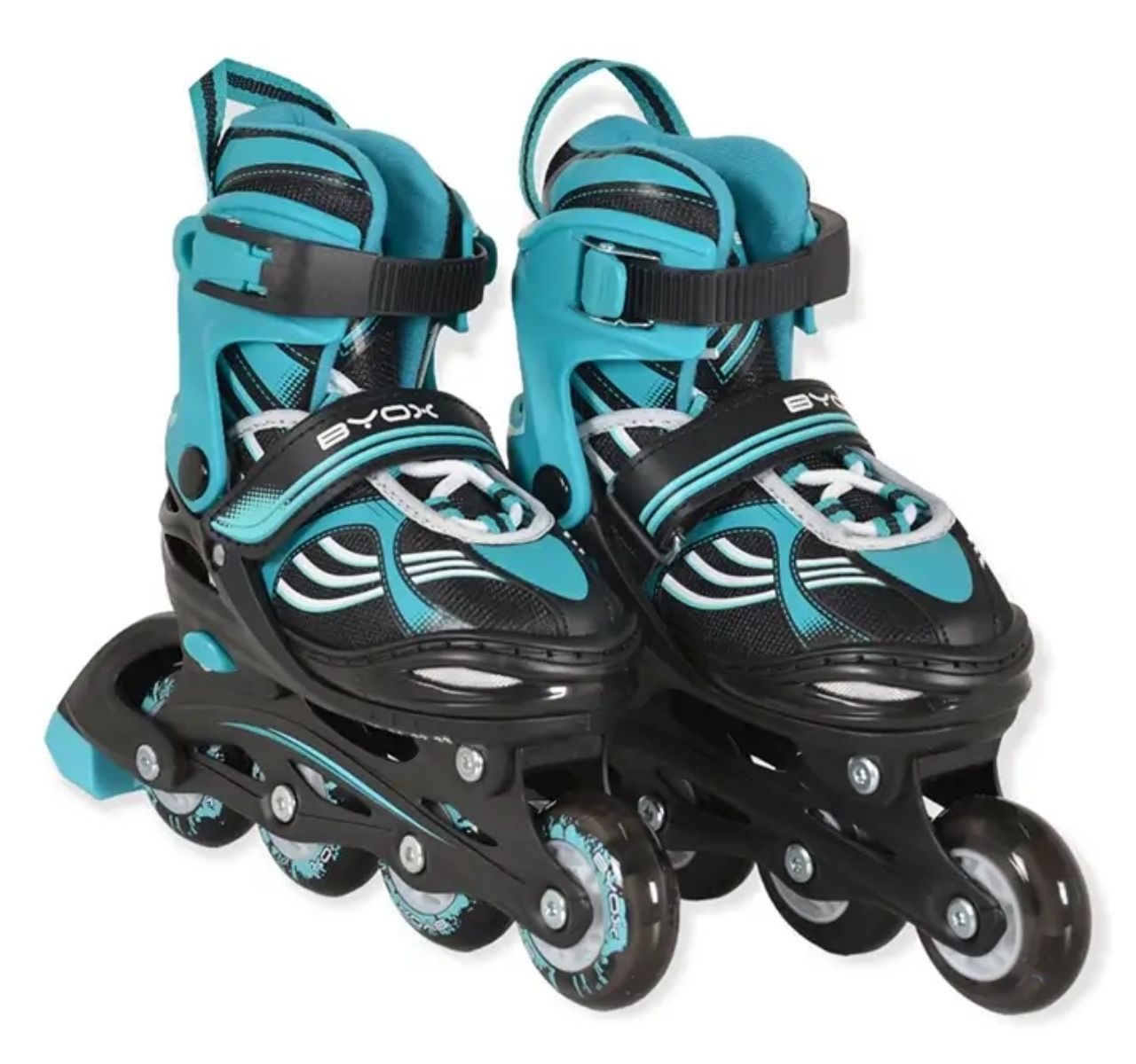   Byox Double roleri za decu 2u1 Tirkiz plava br.34-38-Happy kids