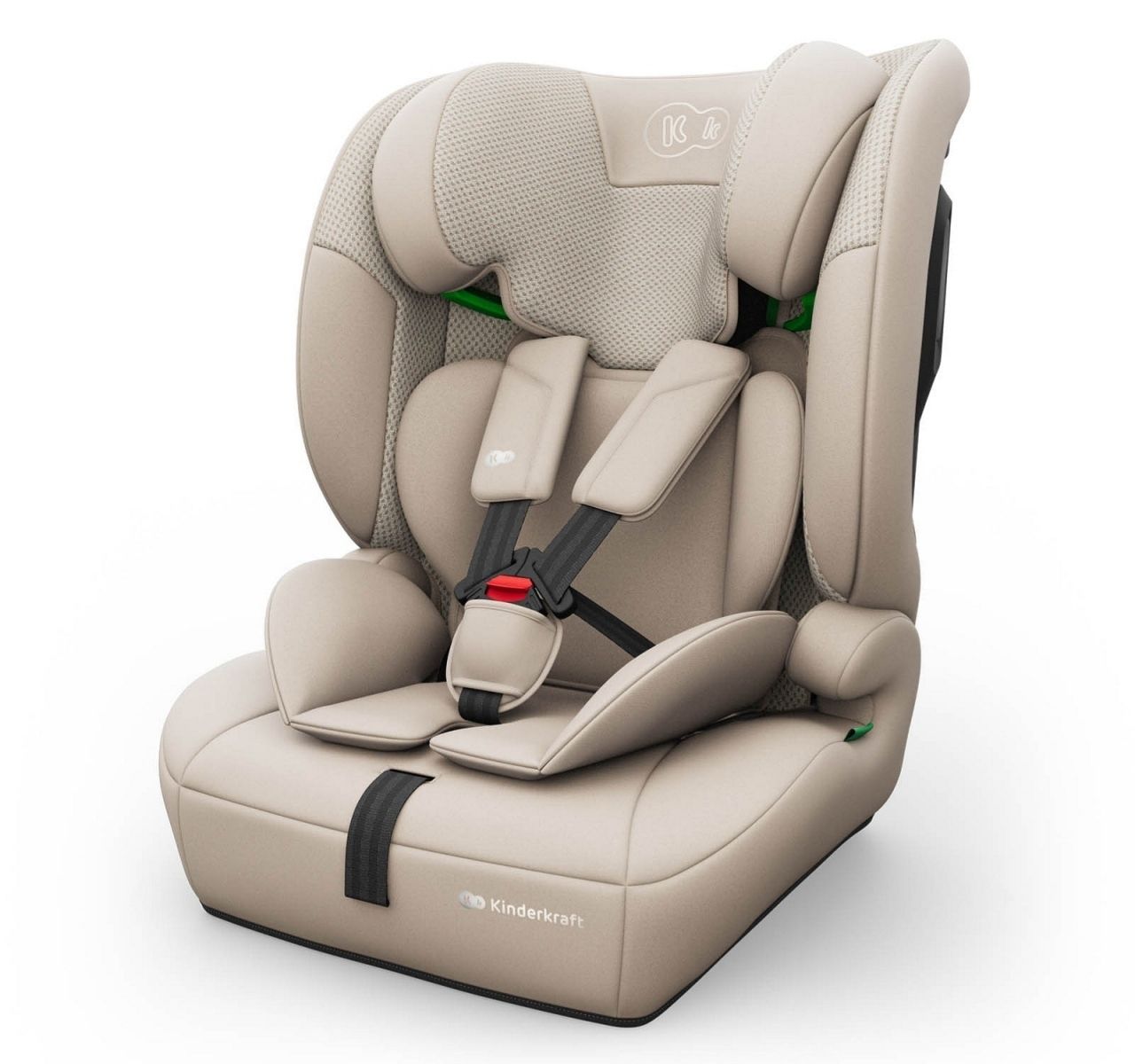 Kinderkraft Comfort Up 2 Plus I-Size auto sediste Beige-Happy kids