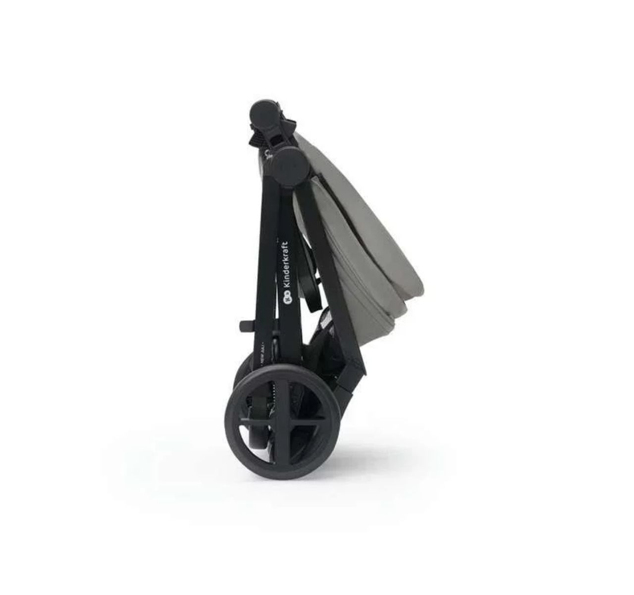 Kinderkraft Newly 3u1 kolica za bebe Grey-sklopljena