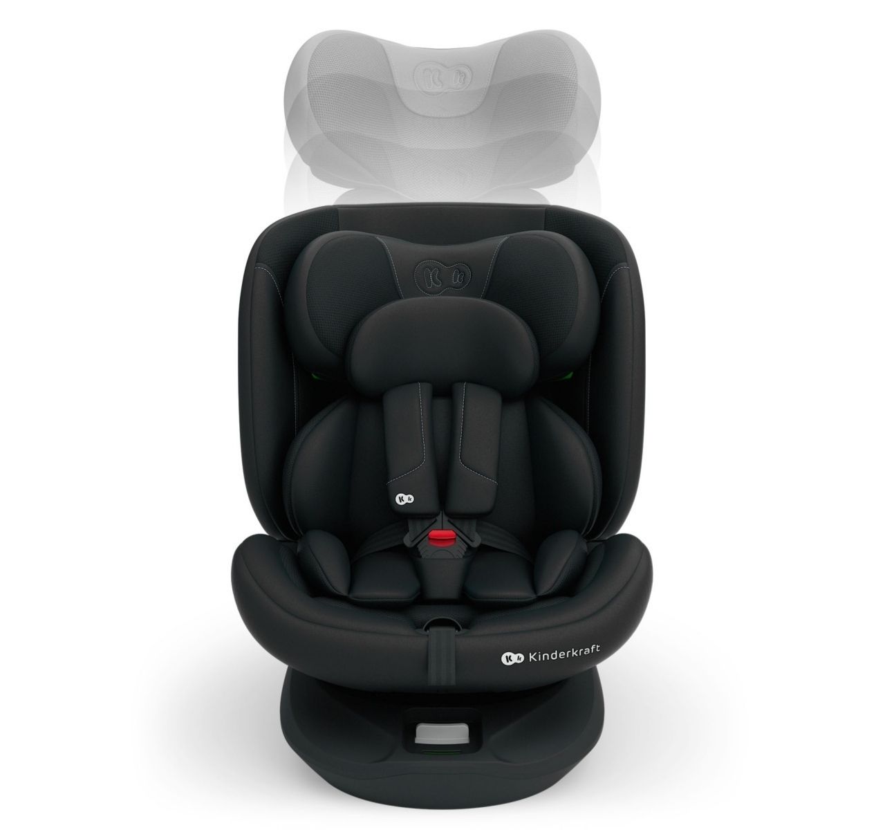 Kinderkraft I-Grow Plus I-Size auto sedište od 40-150 cm Black-Happy kids