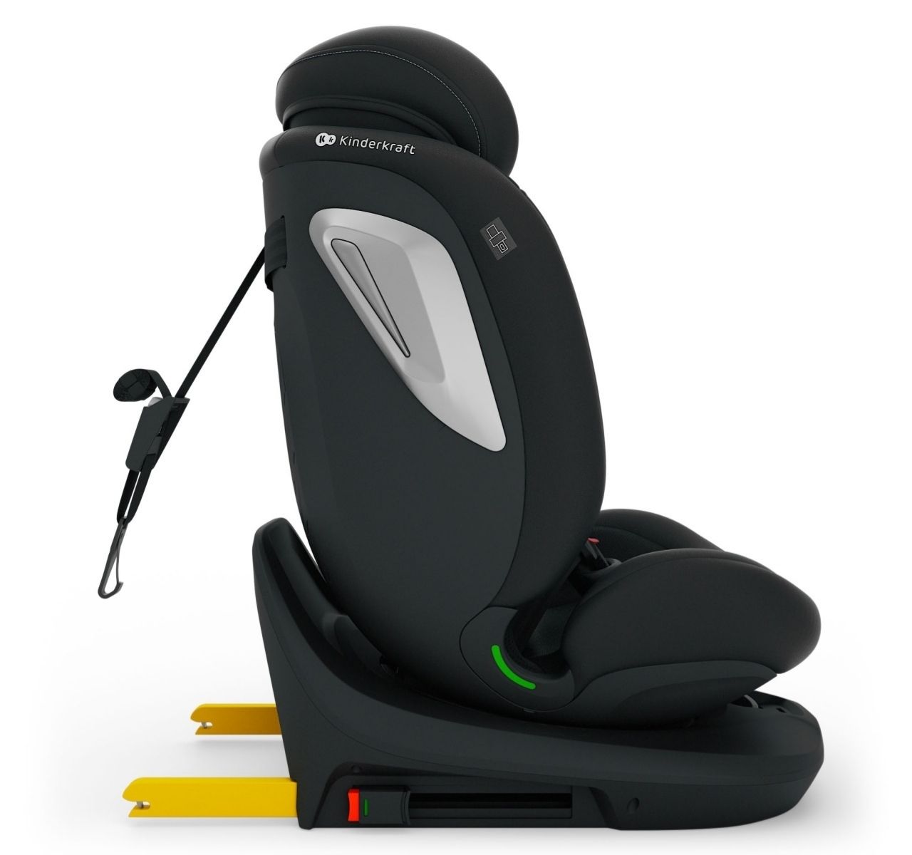 Kinderkraft I-Grow Plus I-Size auto sedište od 40-150 cm Black sa isofixom