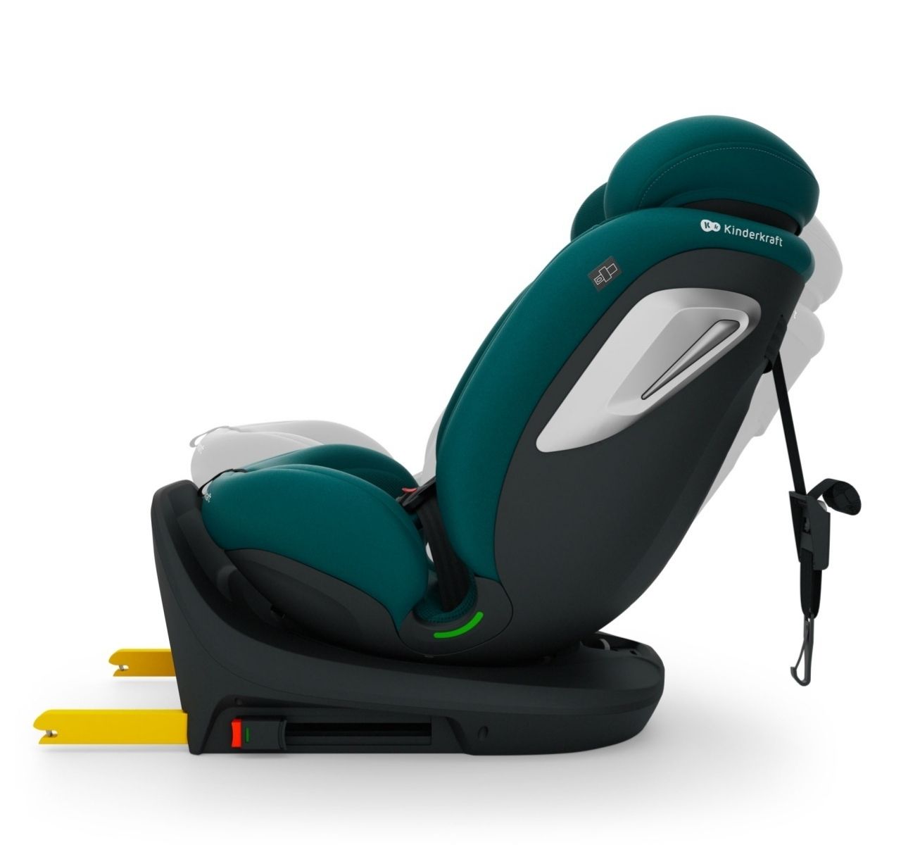 Kinderkraft I-Grow 2 Plus I-Size auto sedište od 40-150 cm Green-isofixs