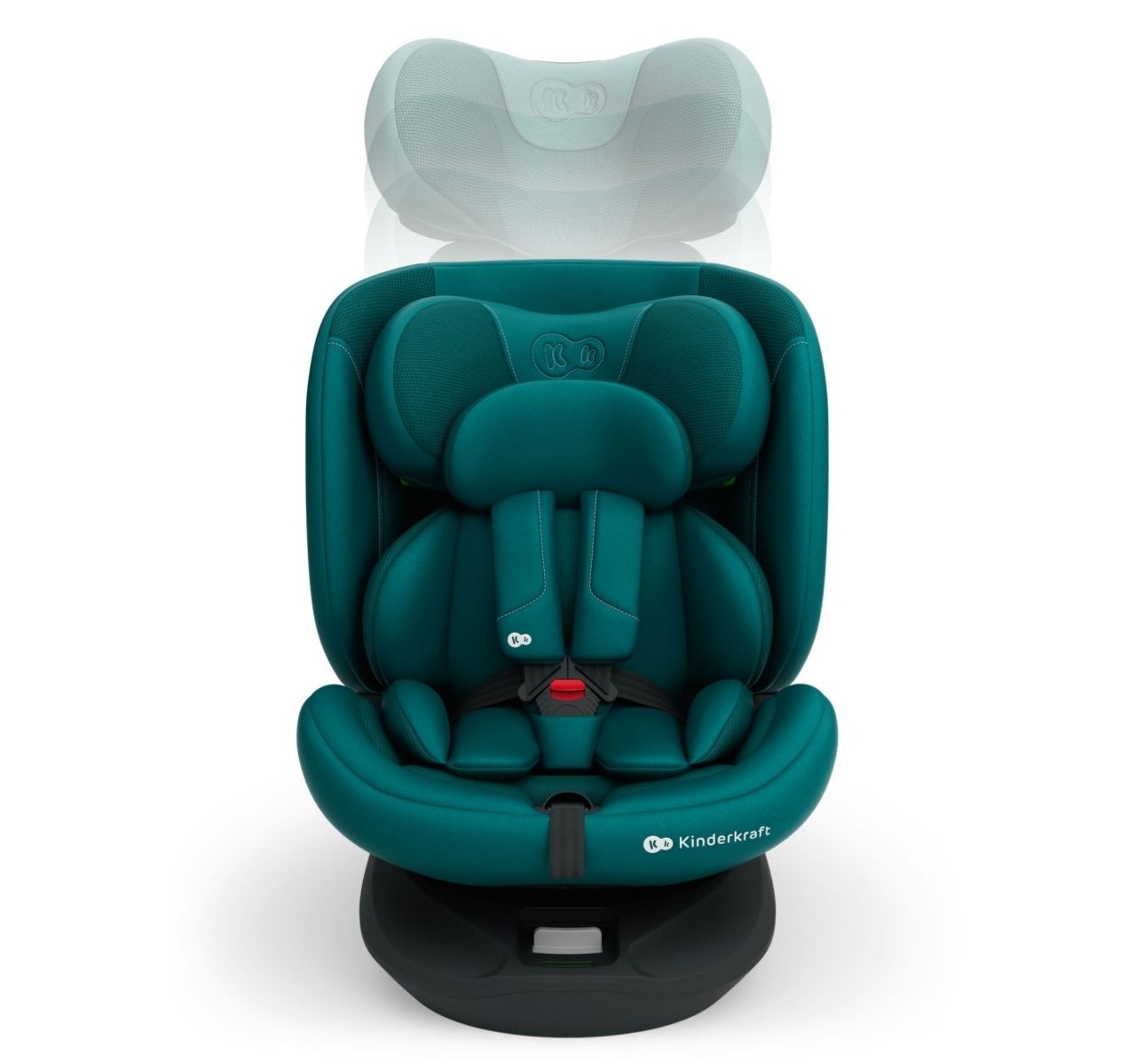 Kinderkraft I-Grow 2 Plus I-Size auto sedište od 40-150 cm Green-izvlacenje  naslona za glavu