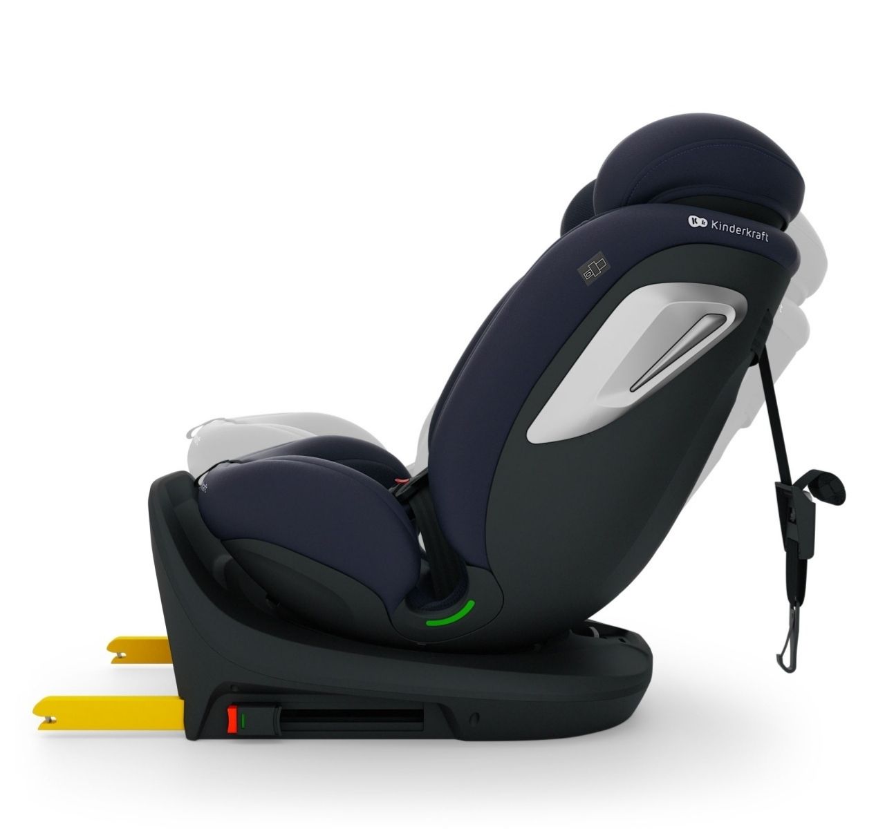 Kinderkraft I-Grow 2 Plus I-Size auto sedište od 40-150 cm Navy sa rotacijom