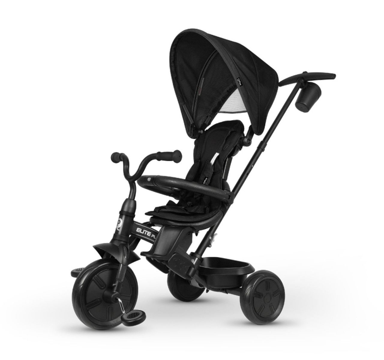 QPlay Elite Platinum tricikl za decu do 25kg Crni
