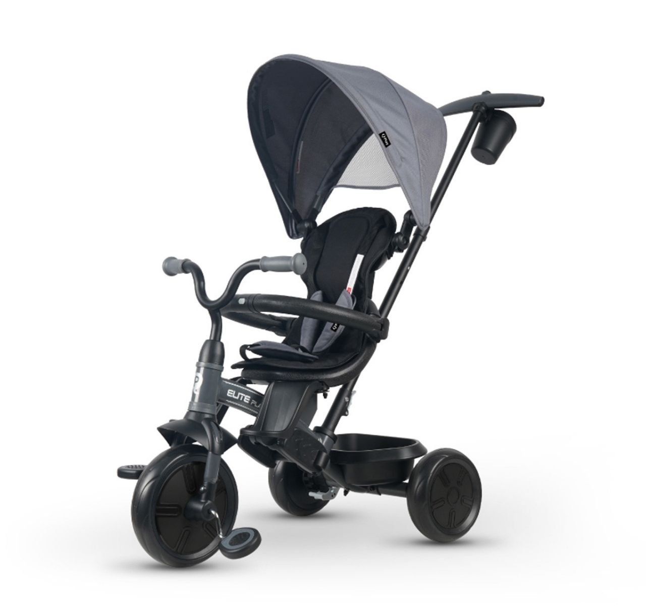 QPlay Elite Platinum tricikl za decu do 25kg Grey