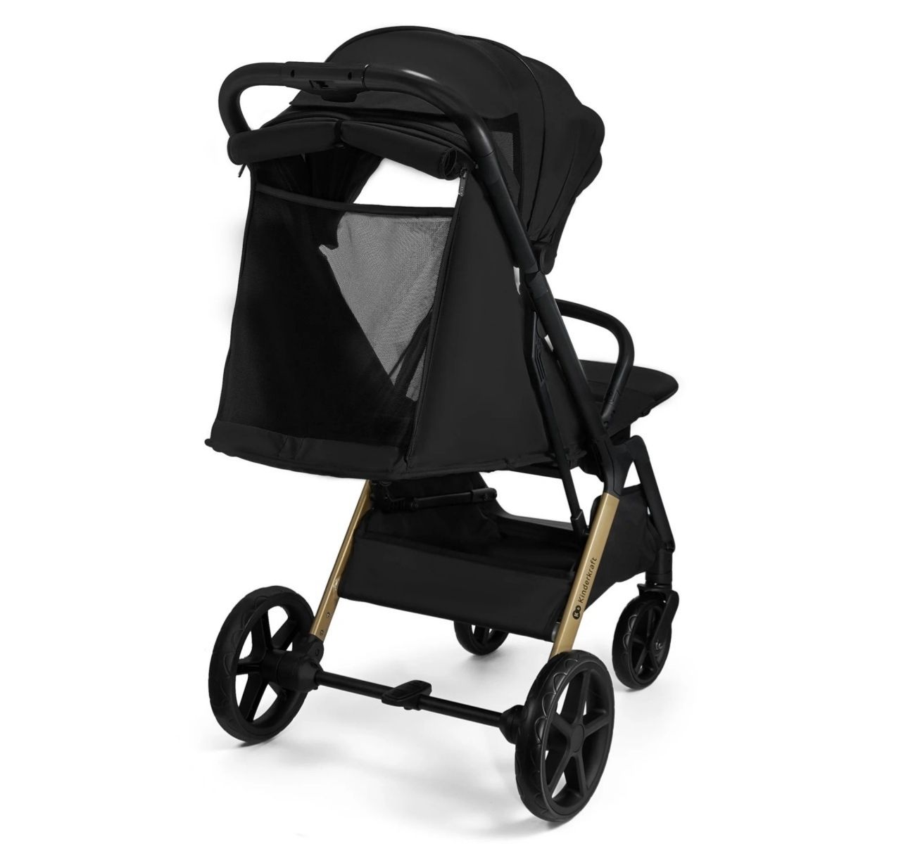 Kinderkraft Lom kolica za bebe do 22 kg Ink Black-sa ventilacijskim otvorom na tendi