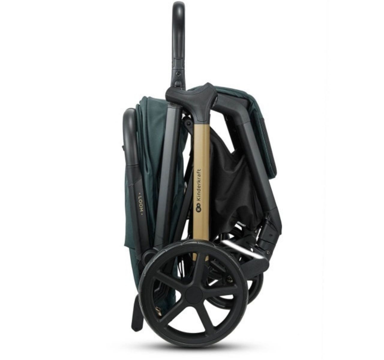 Kinderkraft Lom kolica za bebe do 22 kg Jade Green-sklapanje u kofer