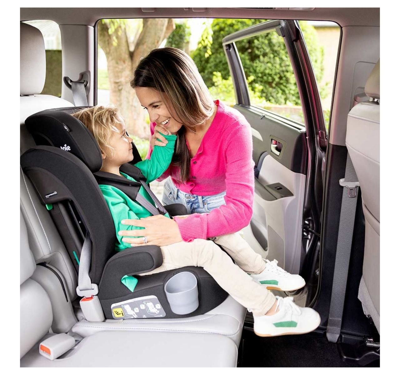 Joie Elevate R129 auto sedište od 76-150 cm Shale-Happy kids