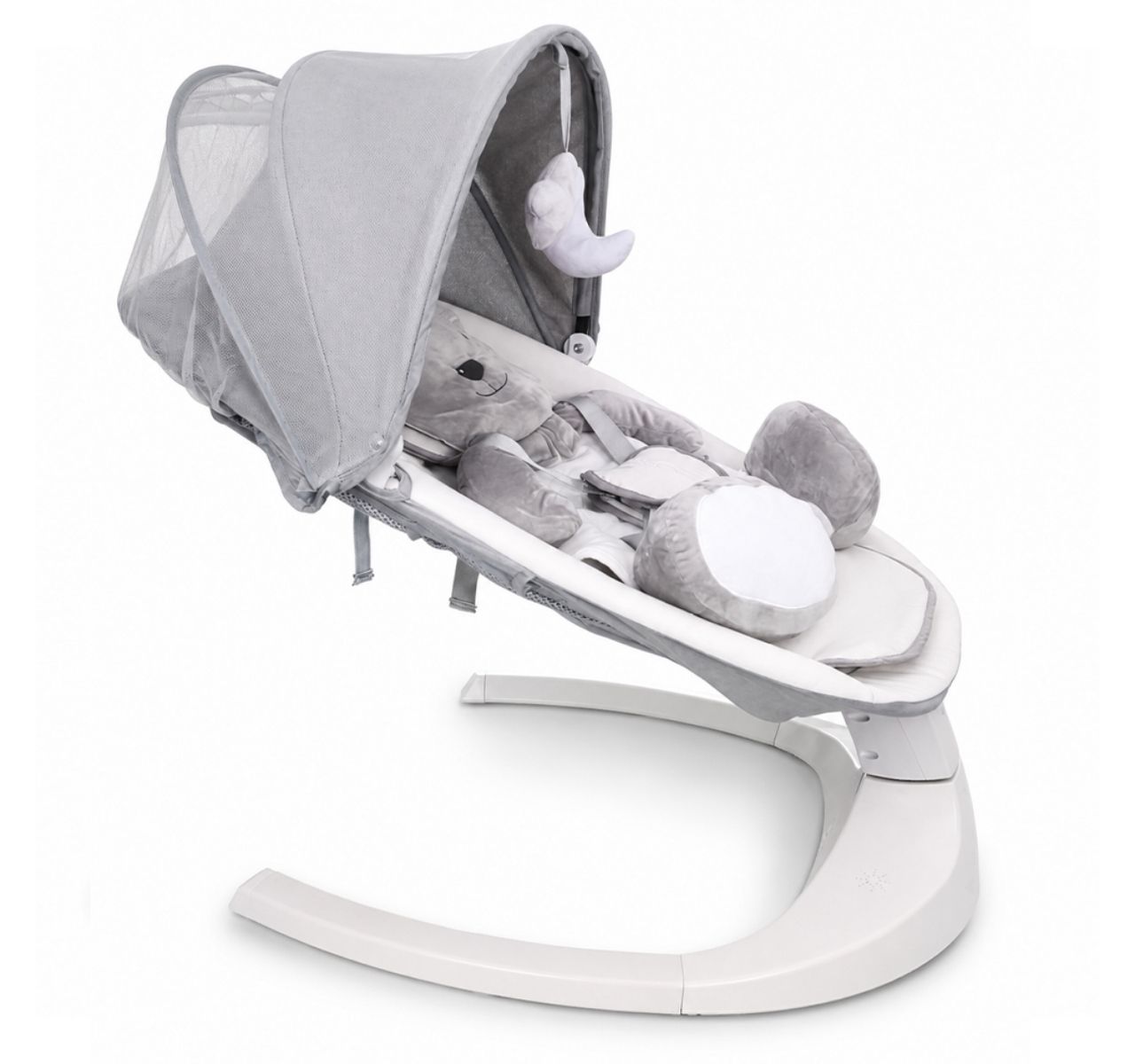 BBO Bella plus električna ljuljaška za bebe White bear PD-BO4DWBEAR