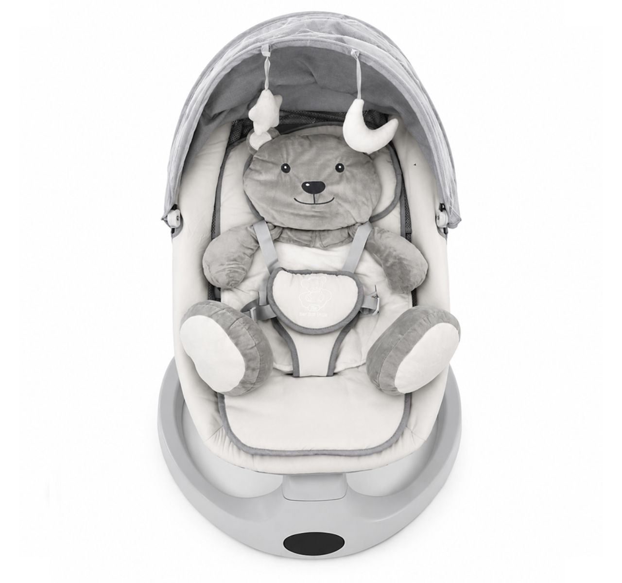 BBO Bella električna ljuljaška za bebe White bear PD-BO4DWBEAR