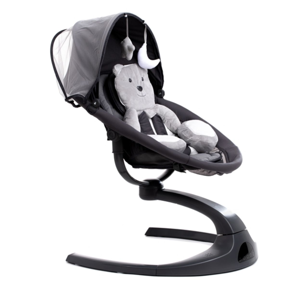 BBO Bella električna ljuljaška za bebe Grey Bear PD-BO5DGBEAR