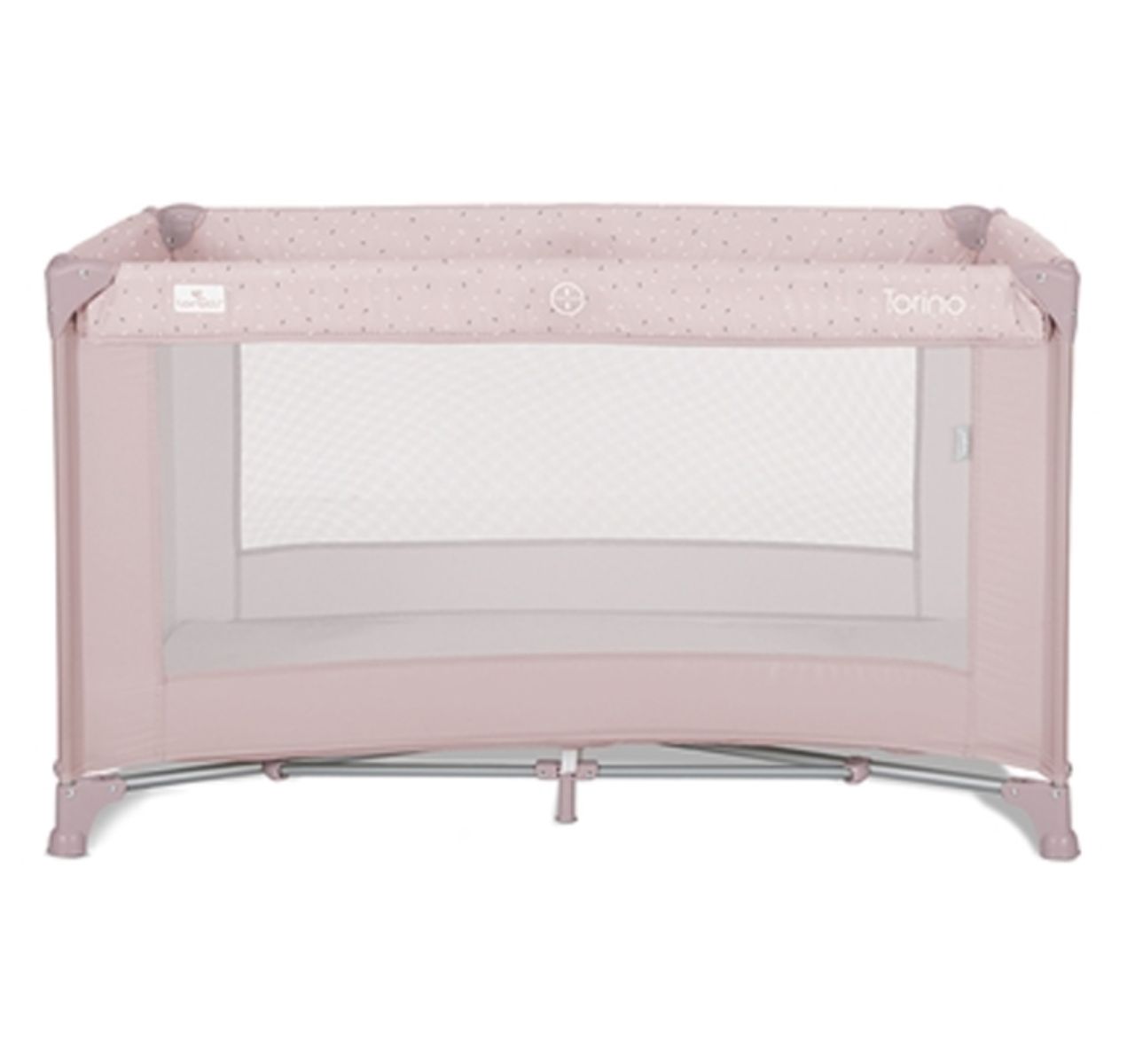   Lorelli Torino prenosivi krevetac za bebe 1 nivo Pink-Happy kids