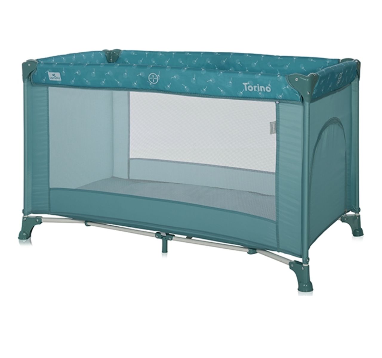 Lorelli Torino prenosivi krevetac za bebe 1 nivo Arctic floral-Happy kids