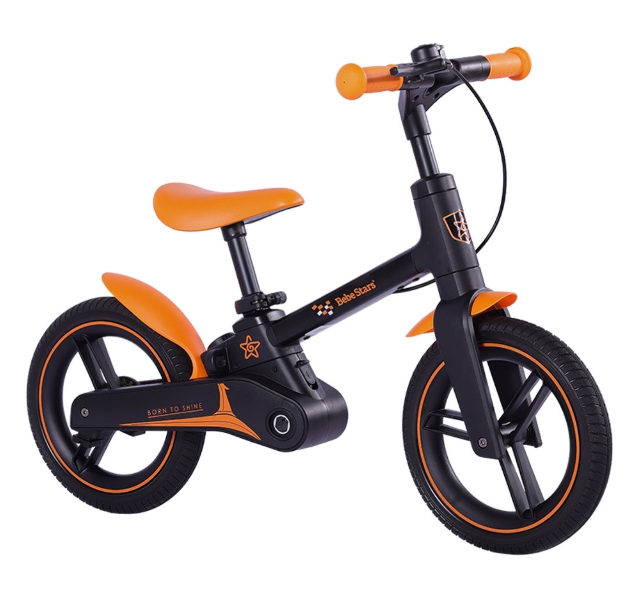 Bicikl Speedy 4u1 sa pomoćnim točkovima Orange-balanser