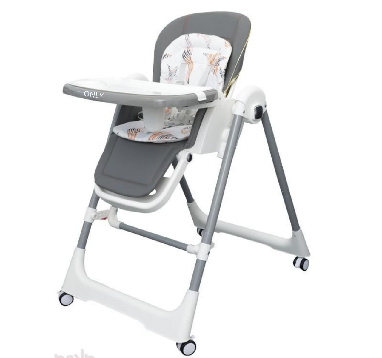   Only Yummy višepoložajna hranilica za bebe Grey