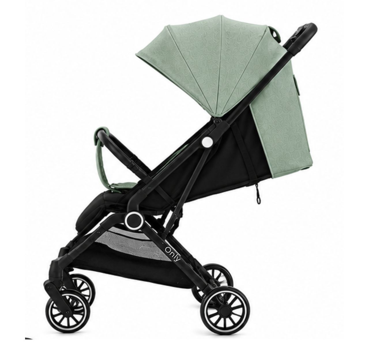 Only X5 travel kolica za bebe Green-polozaj sa strane