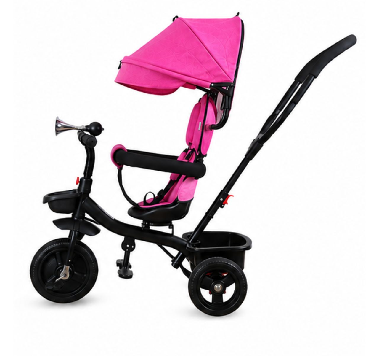 Only Bazaru Go tricikl za decu Pink sa podesivom tendom