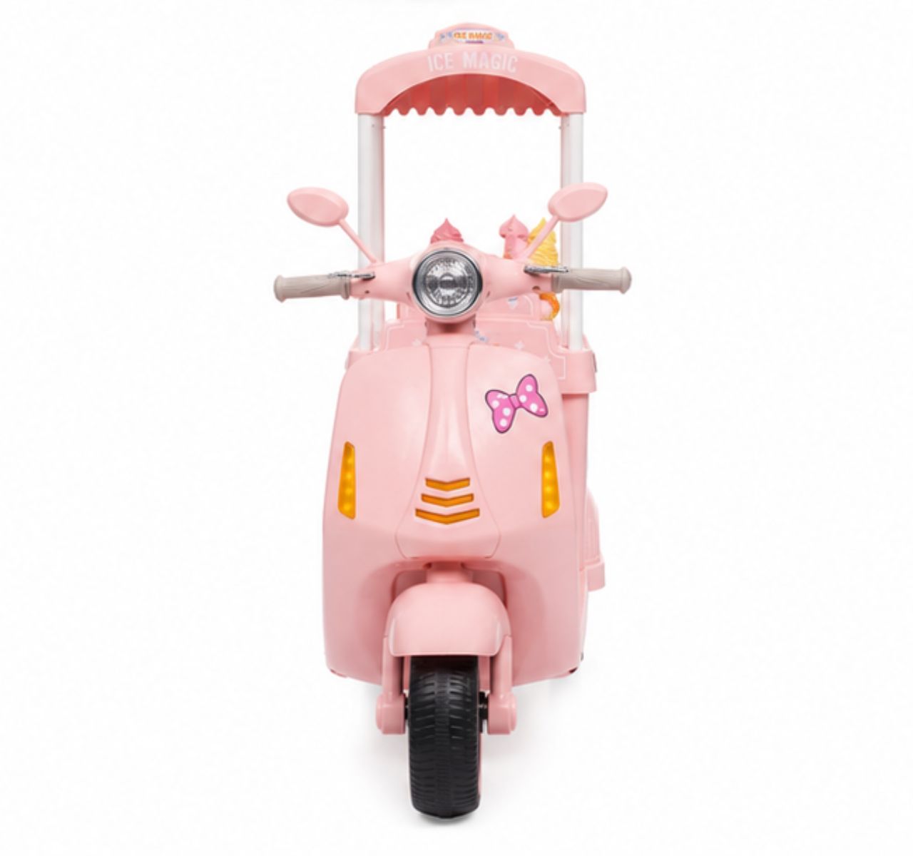 Only električna Vespa sa kolicima za sladoled Pink 12v