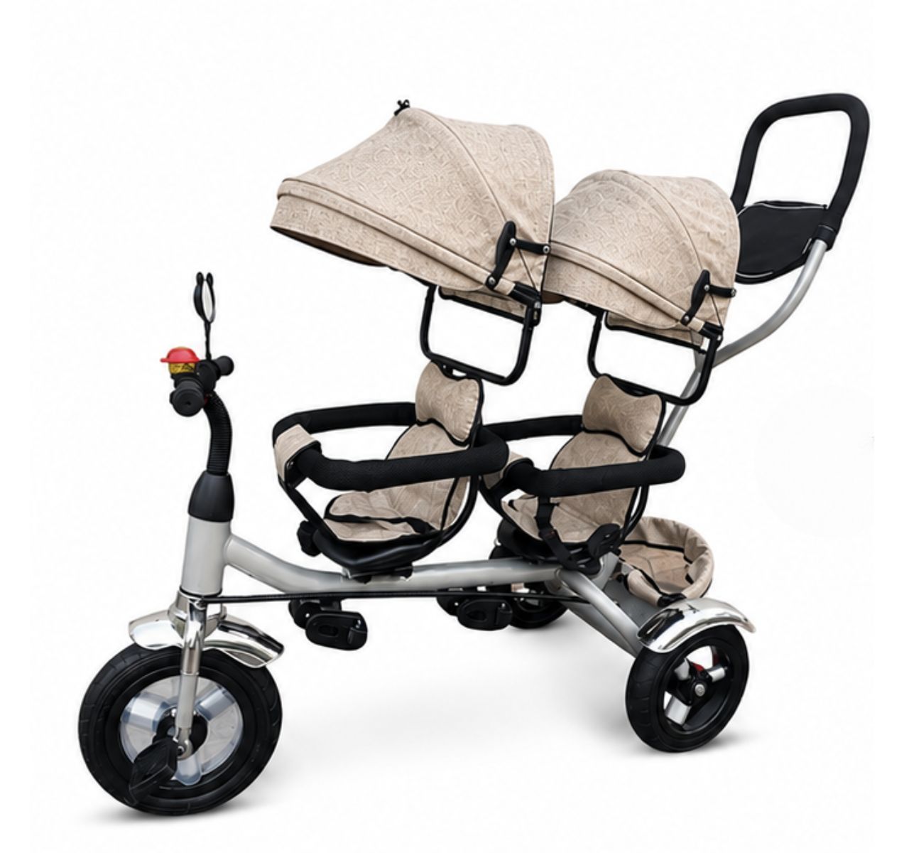 Only Duo tricikl za blizance Beige